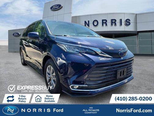 Blueprint 2021 Toyota Sienna XLE 7 Passenger