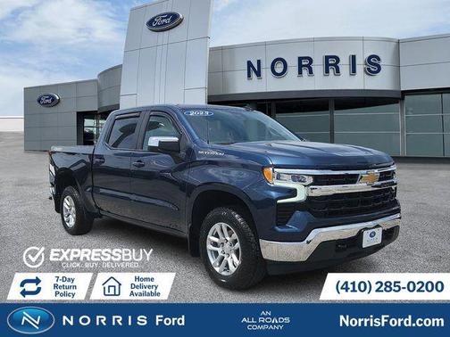 Northsky Blue Metallic 2023 Chevrolet Silverado 1500 LT