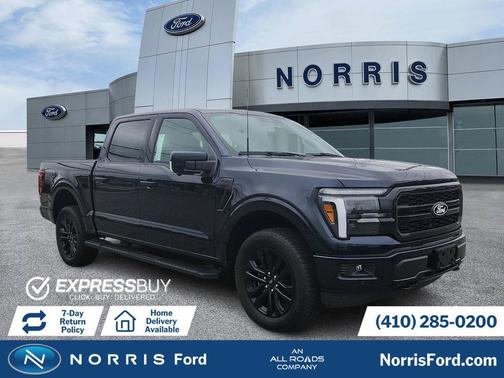 Antimatter Blue Metallic 2026 Ford F-150 Lariat