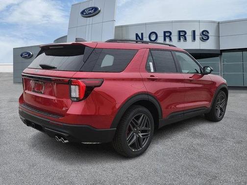Rapid Red Metallic Tinted Clearcoat 2026 Ford Explorer ST