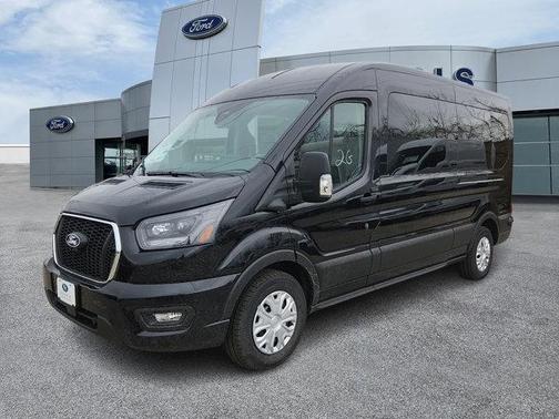 Agate Black Metallic 2026 Ford Transit-350 XLT