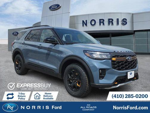 Vapor Blue Metallic 2026 Ford Explorer Tremor