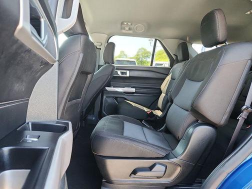 Atlas Blue Metallic 2023 Ford Explorer XLT