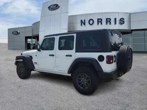 Bright White Clearcoat 2024 Jeep Wrangler Sport S