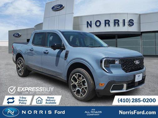 Azure Gray Metallic Tri-Coat 2026 Ford Maverick Lariat