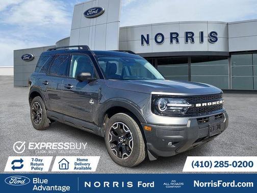 Gray Metallic 2025 Ford Bronco Sport Outer Banks