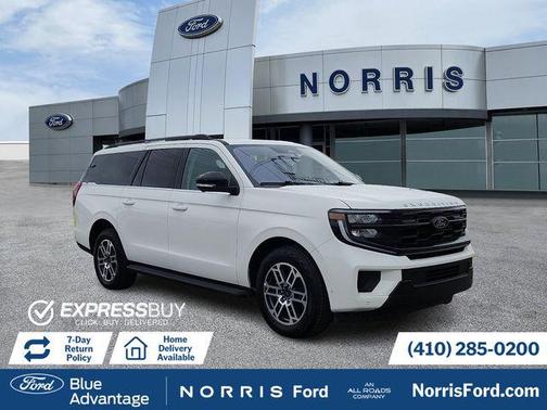 White Metallic 2025 Ford Expedition Max Active 4x4