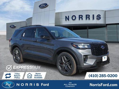 Carbonized Gray Metallic 2026 Ford Explorer ST