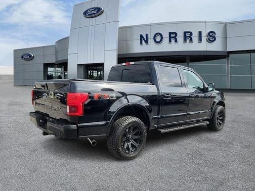 Shadow Black 2018 Ford F-150 Lariat