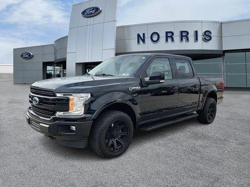 Shadow Black 2018 Ford F-150 Lariat