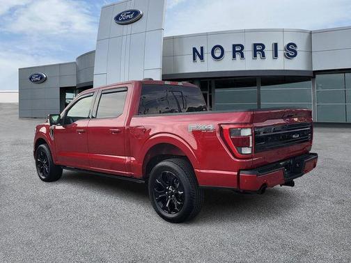 Rapid Red Metallic Tinted Clearcoat 2023 Ford F-150 Platinum