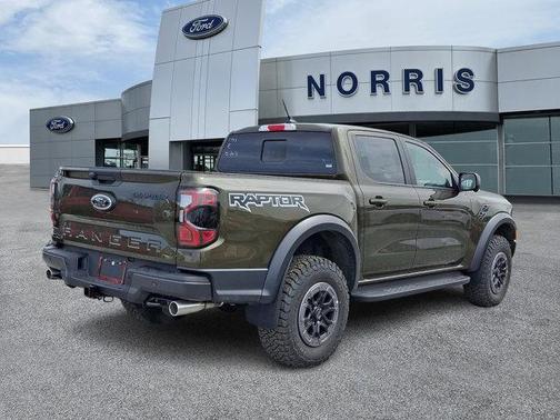 Shelter Green Metallic 2026 Ford Ranger Raptor