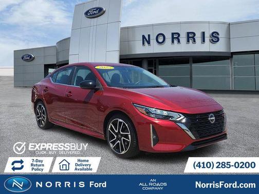 Scarlet Ember Tintcoat 2025 Nissan Sentra SR