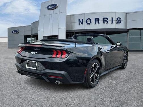 Shadow Black 2025 Ford Mustang EcoBoost Premium