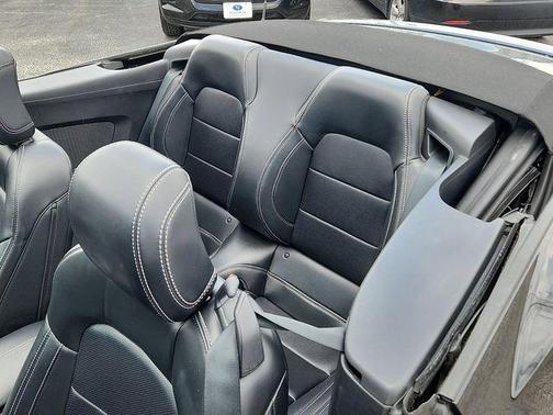 Shadow Black 2025 Ford Mustang EcoBoost Premium