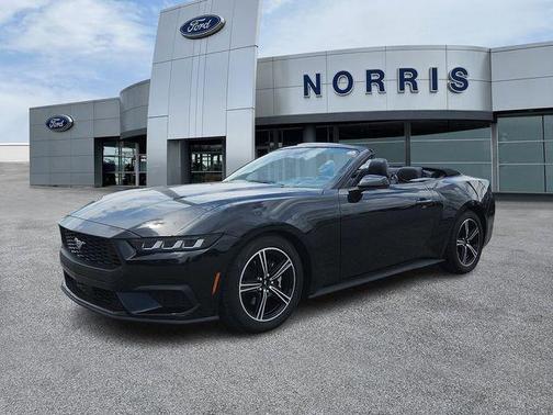 Shadow Black 2025 Ford Mustang EcoBoost Premium