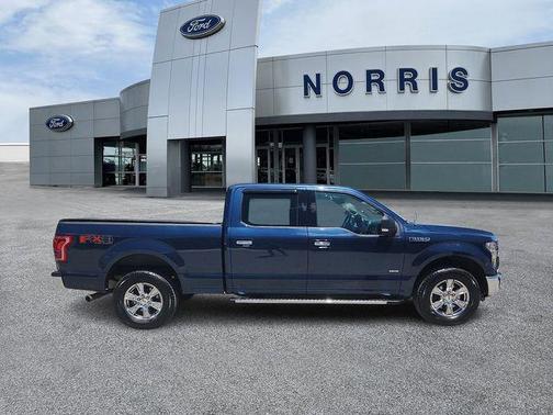 Blue 2016 Ford F-150 XLT