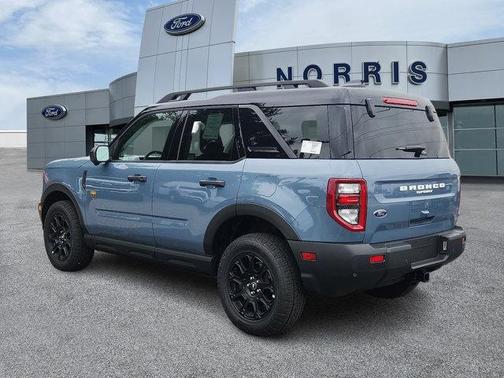 Azure Gray Metallic Tri-Coat 2025 Ford Bronco Sport Badlands
