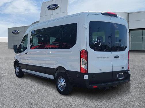 Oxford White 2025 Ford Transit-350 XLT