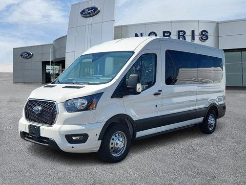 Oxford White 2025 Ford Transit-350 XLT