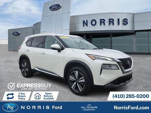 Pearl White Tricoat 2023 Nissan Rogue SL