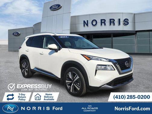 Pearl White Tricoat 2023 Nissan Rogue SL