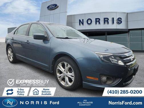 Steel Blue Metallic 2012 Ford Fusion SE