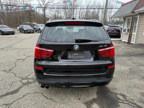 Black 2016 BMW X3 xDrive28i