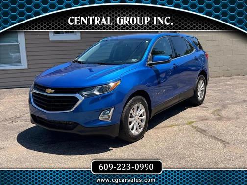 Blue 2019 Chevrolet Equinox 1LT