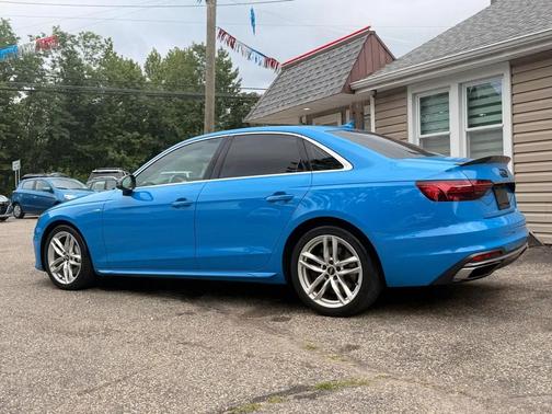Blue 2020 Audi A4 45 Premium Plus