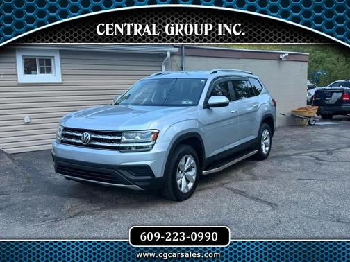 Silver 2019 Volkswagen Atlas 3.6L S