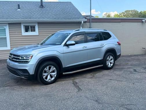 Silver 2019 Volkswagen Atlas 3.6L S