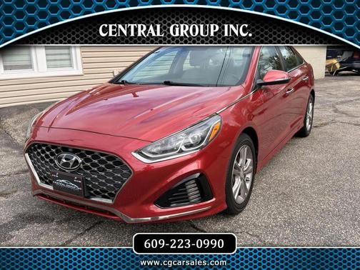 Red 2018 Hyundai SONATA SEL