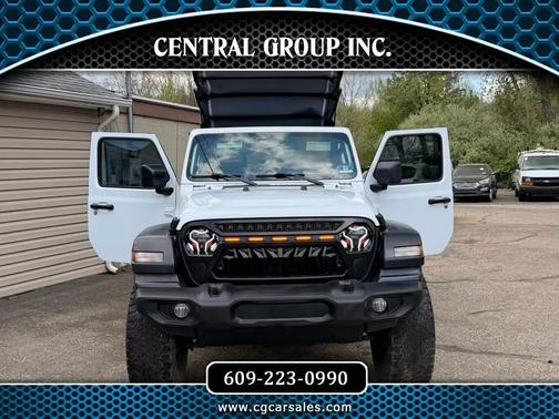 White 2018 Jeep Wrangler Unlimited Sport