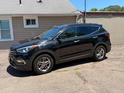 Black 2017 Hyundai Santa Fe Sport 2.4L