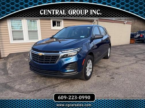Blue 2023 Chevrolet Equinox LS