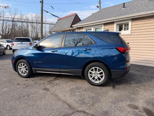 Blue 2023 Chevrolet Equinox LS