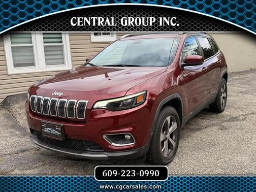 Red 2019 Jeep Cherokee Limited