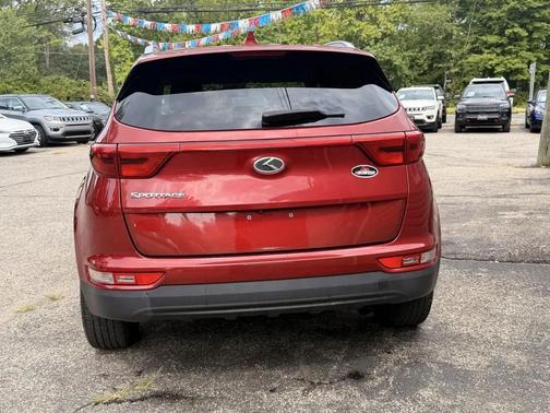 Orange 2017 Kia Sportage LX