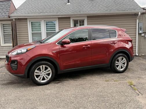 Orange 2017 Kia Sportage LX