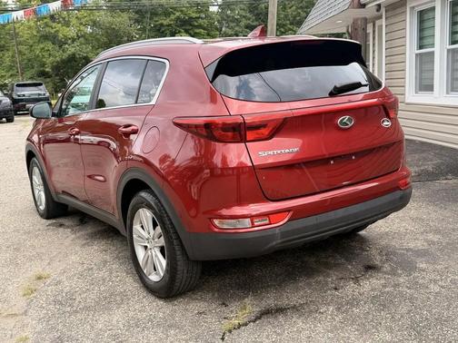 Orange 2017 Kia Sportage LX