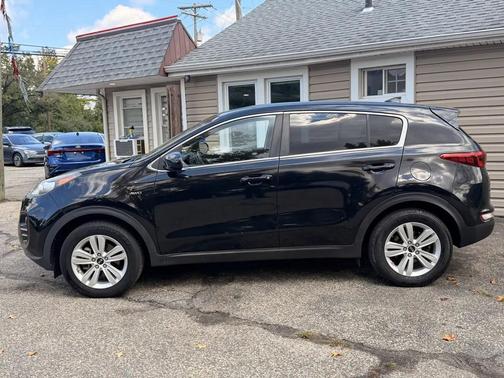 Black 2017 Kia Sportage LX