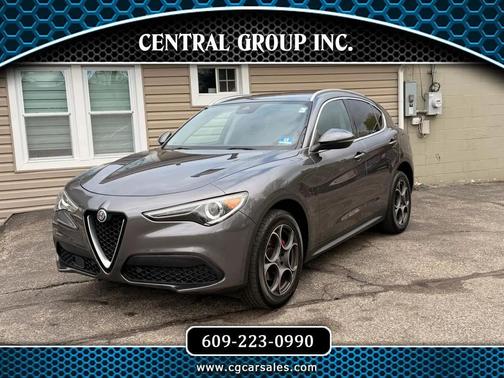 Gray 2018 Alfa Romeo Stelvio Ti