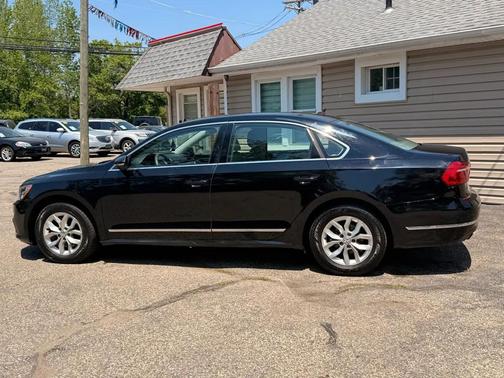 Black 2016 Volkswagen Passat 1.8T S