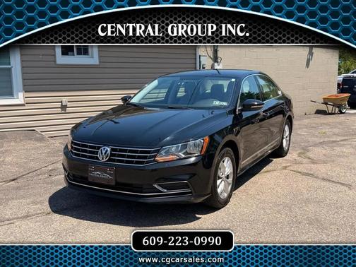 Black 2016 Volkswagen Passat 1.8T S