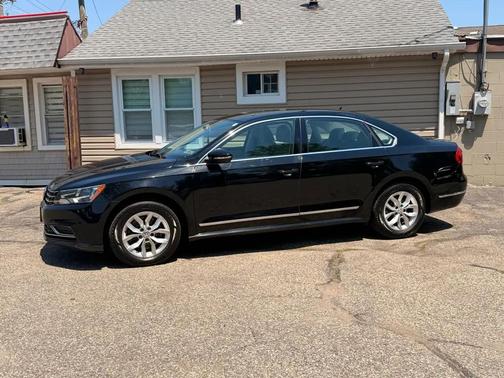 Black 2016 Volkswagen Passat 1.8T S