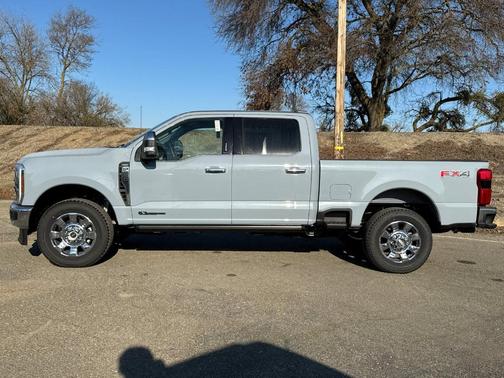 Glacier Gray Metallic 2026 Ford F-250 Lariat