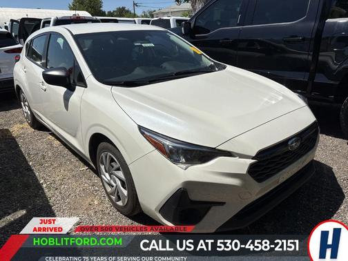 Crystal White Pearl 2024 Subaru Impreza Base