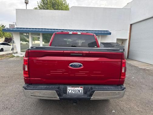 Vermillion Red 2022 Ford F-150 XLT