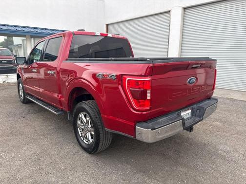 Vermillion Red 2022 Ford F-150 XLT